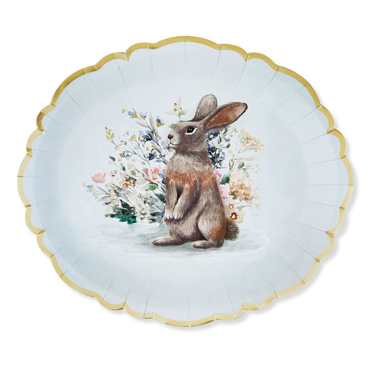 Easter Bunny Paper Plates, 14 in, 8 Count, by Way To Celebrate